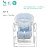 Italbaby - Copriseggiolone Universale in PVC Baby Re Azzurro
