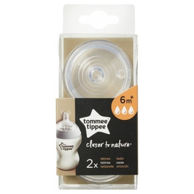 Tommee Tippee Tettarella Close to Nature Flusso Veloce - 2pz
