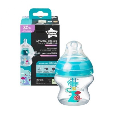 Tommee Tippee Biberon Anti-colica 150ml con Decoro