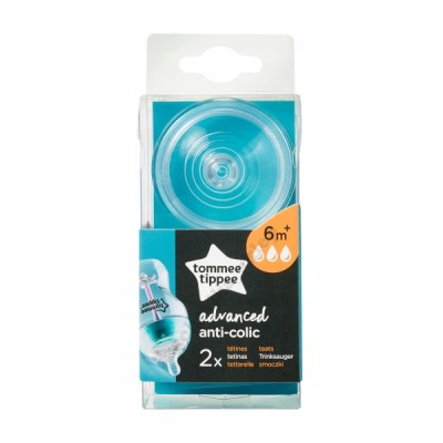 Tommee Tippee Tettarella Anti-colica Flusso Veloce - 2pz
