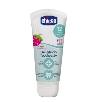 Chicco Dentifricio Fragola 50ml con Fluoro