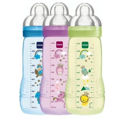 MAM Biberon Easy Active 330ml - Colori Assortiti
