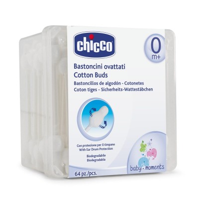 Chicco Bastoncini Ovattati 64pz cotton fioc