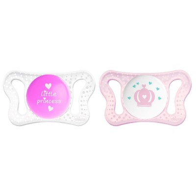 Chicco Succhietto Micro' Silicone 0/2 mesi Bimba - 2pz