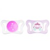 Chicco Succhietto Micro' Silicone 0/2 mesi Bimba - 2pz