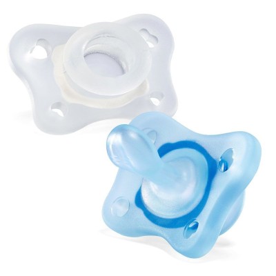 Chicco Succhietto Gommottino Silicone 0/2 mesi Bimbo - 2 Pezzi