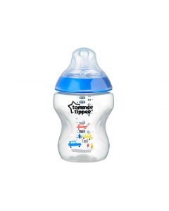 Tommee Tippee Biberon Closer to Nature 260ml Blu