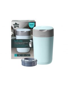 Tommee Tippee contenitore per Pannolini Twist&Click Azzurro