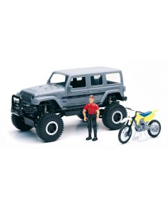 Auto 1:18 Jeep con Personaggio