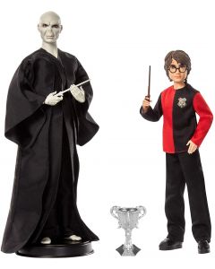 Harry Potter Confezione​ di 2 Personaggi Voldemort + Harry - Mattel GNR38