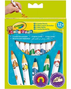 Crayola: 8 Maxi Matite Colorate Mini Kids