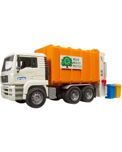 Camion TGA Trasporto Rifiuti Arancione - Bruder 02772