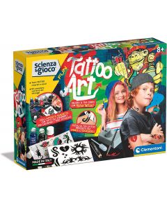 Clementoni- Scienza&Gioco Fabbrica Tatuaggi