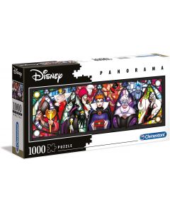 Disney Panorama Collection Villains - 1000 Pezzi - Clementoni 39516