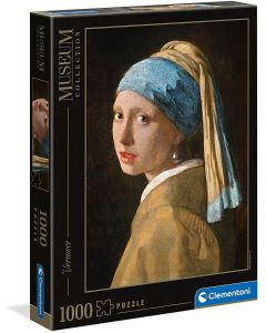 Clementoni Puzzle 1000 Pezzi Museum Girl With Pearl 39614