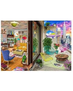 Puzzle NYC Apartment Puzzle 1000 pz - Ravensburger 16545