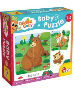 Carotina Baby Puzzle Il Bosco - Lisciani Giochi 80076