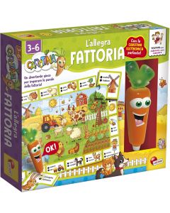 Lisciani Giochi- Carotina Penna Parlante Allegra Fattoria