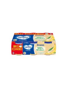 Mellin Omogeneizzato Frutta Banana - 6x100 GR