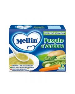 Mellin Passato Di Verdure - 8 bustine da 13gr