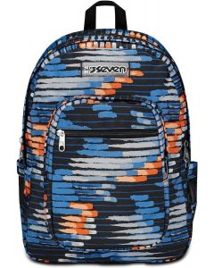 SEVEN Zaino Scuola Freethink, Blue Deep, Boy - 102450550