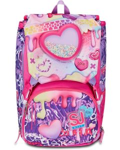 SEVEN SJ Gang Zaino Scuola Estensibile Sphere Full Girl Rosa - 0C2024366