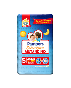 Pampers Sole&Luna Mutandina Tg.5 