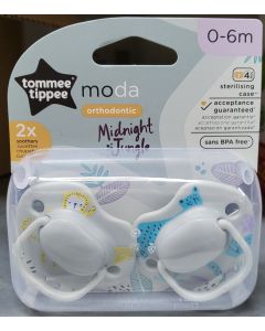 Tommee Tippee Succhietti Moda 0-6 Mesi 2 Pezzi 433487