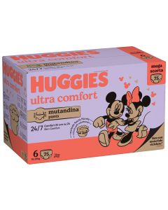 Huggies Pannolini Mutandina Ultra Comfort Mega TG.6 15-25KG 