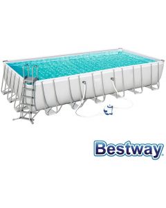 Bestway 56475 Power Steel Piscine 732X366X132CM