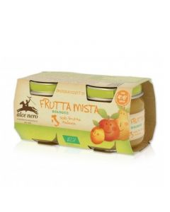 Alce Nero Omogeneizzato Frutta Mista - 2X80 GR