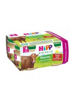 Hipp Omogeneizzato Bio Carne Manzo - 4X80GR