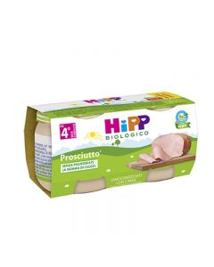 Hipp Omogeneizzato Bio Carne Prosciutto - 2X80GR