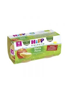 Hipp Omogeneizzato Bio Frutta Mela & Pera - 2X80GR