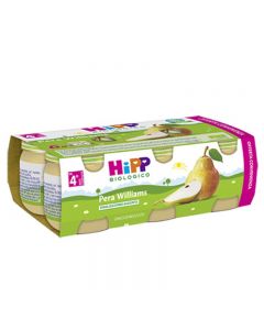 Hipp Omogeneizzato Bio Frutta Pera Williams - 6X80GR