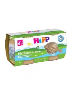 Hipp Omogeneizzato Bio Pesce Platessa con Patate - 2X80GR