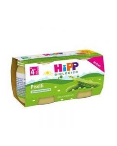 Hipp Omogeneizzato Bio Piselli - 2X80GR