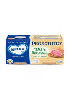 Mellin Omogeneizzato Carne Prosciutto - 2X80 GR