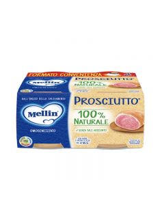 Mellin Omogeneizzato Carne Prosciutto - 4X80 GR