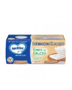 Mellin Omogeneizzato Formaggino Classico - 2x80 GR