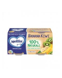 Mellin Omogeneizzato Frutta Banana & Kiwi - 2x80 GR