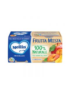 Mellin Omogeneizzato Frutta Mista - 2x100 GR