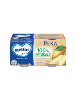 Mellin Omogeneizzato Frutta Pera - 2x100 GR