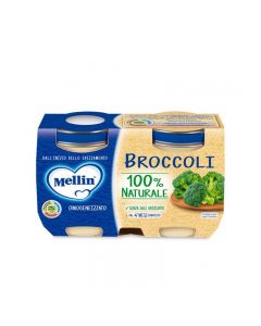 Mellin Omogeneizzato Verdure Broccoli - 2x125 GR