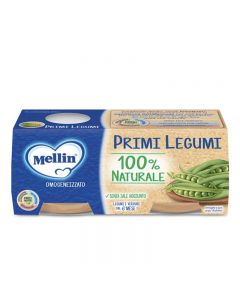 Mellin Omogeneizzato Primi Legumi - 2x80 GR