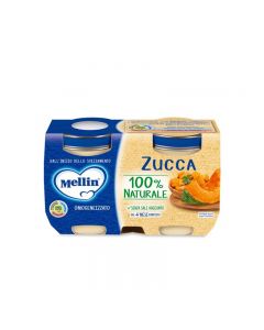 Mellin Omogeneizzato Verdure Zucca - 2x125 GR