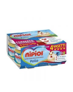 Nipiol Omogeneizzato Carne Pollo - 4x80 GR