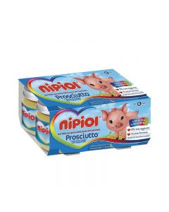 Nipiol Omogeneizzato Carne Prosciutto - 4x80 gr