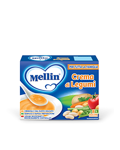 Mellin Crema Di Legumi - 8 bustine da 13gr