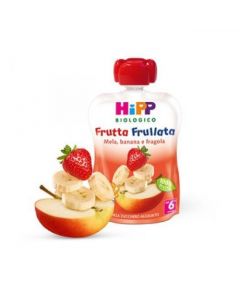 Hipp Frutta Frullata Fragola Banana e Mela - 90GR